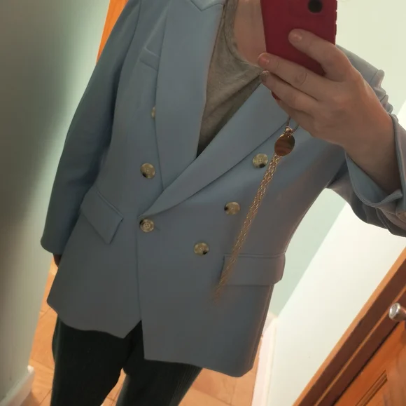 Veronica Beard Women's Miller Double Breasted Dickey Jacket sz18 NoSizeTagSample - Picture 7 of 7